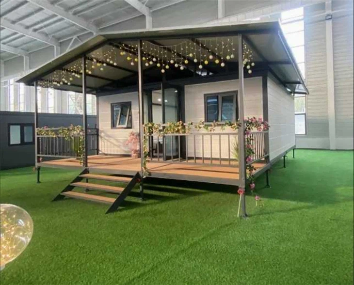 Folding Expandable Container House Metal 2