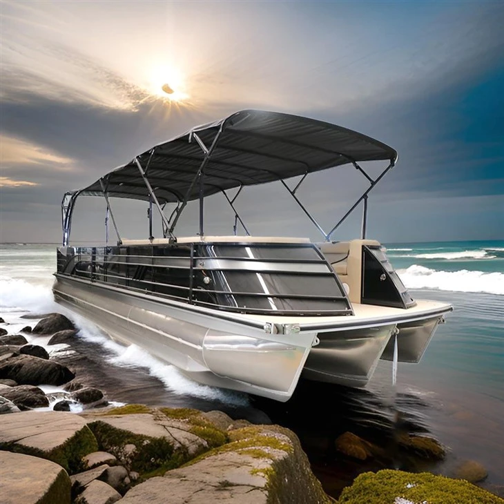 Pontoon Boat For Party Sightseeing