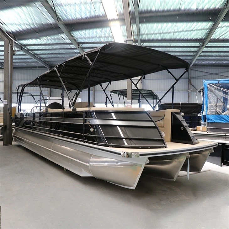 Pontoon Boat For Party Sightseeing suppliers