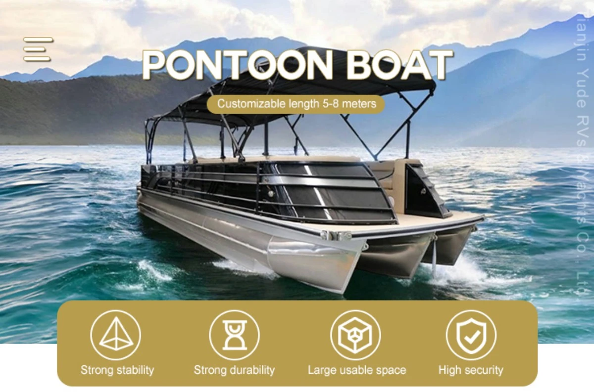 Pontoon Boat for Party Sightseeing Pontoon Boat for Party Sightseeing