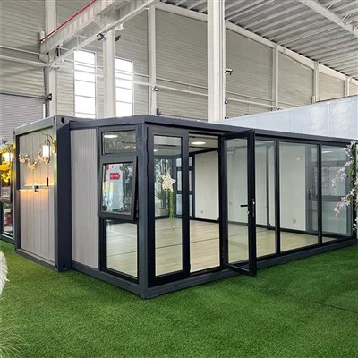 40ft Luxury 3 Bedroom Movable Prefab Container Homes Foldable And Expandable Container House For Sale