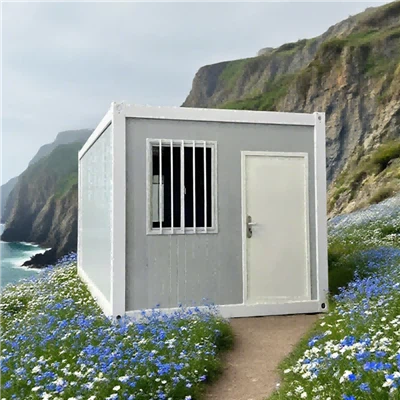 Flat Pack Container House With Bathroom And Kitchen