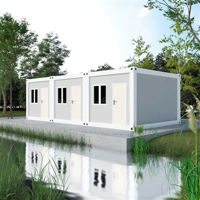 Mobile Flat Pack Container House Light Steel And Glass