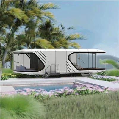 Mobile Home Space Capsule House