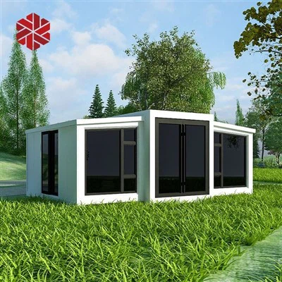 Prefabricated Foldable Mobile Container House 40ft Expandable Container House With A Twobedroom Layout